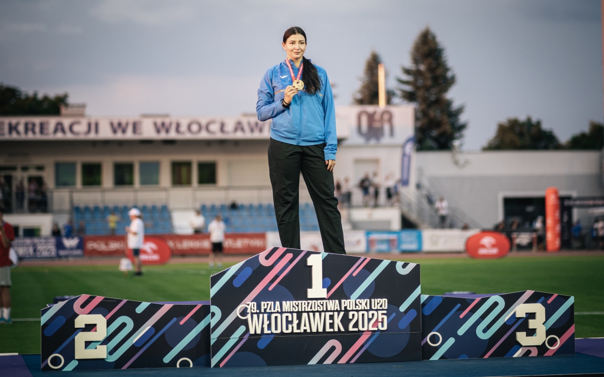 Złoto na Mistrzostwach Polski U20 - Włocławek 2025