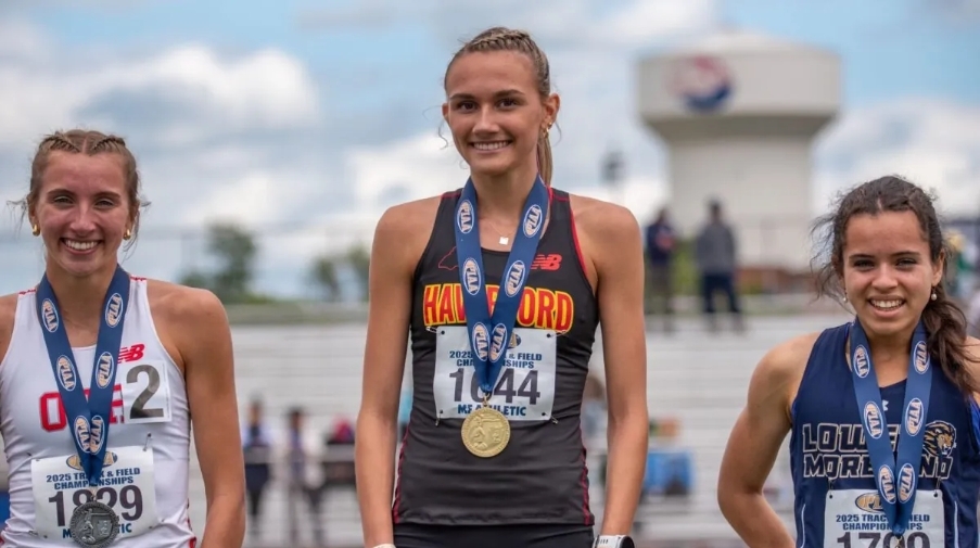 Zwycięstwo w biegu na 800 m w USA